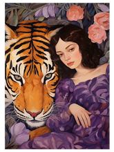 Wild Woman Purple - Art Print